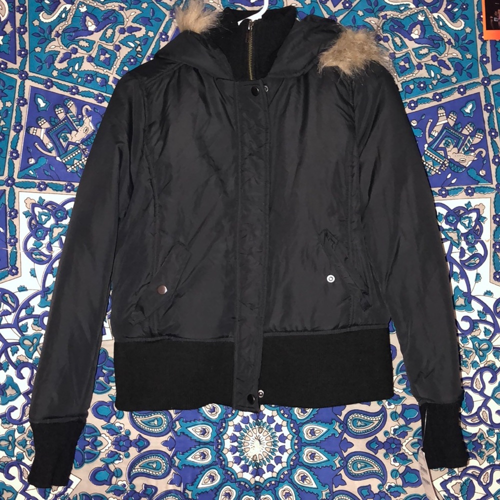 NWT Fuzzy winter jacket